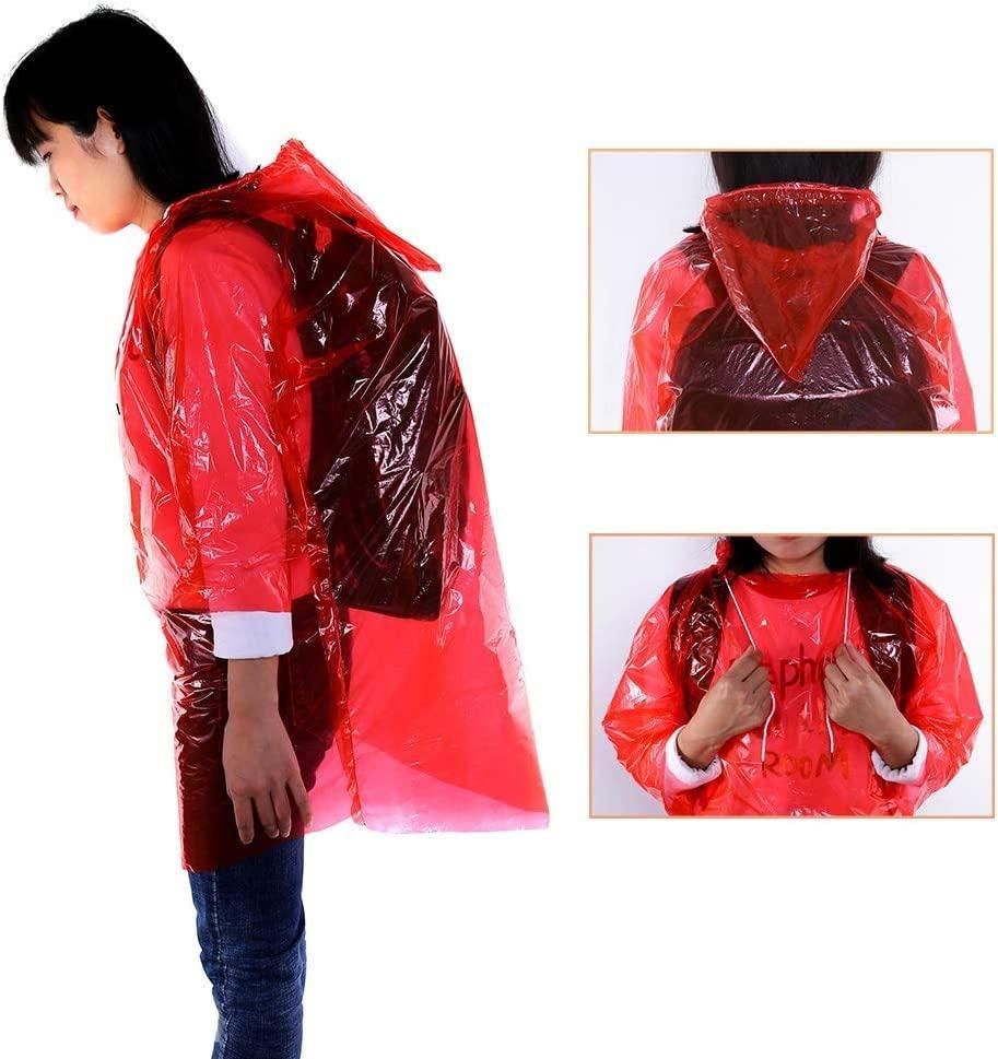 Set of 5 Ultra-Compact Wallet Raincoats – Reusable Rain Card for Adults