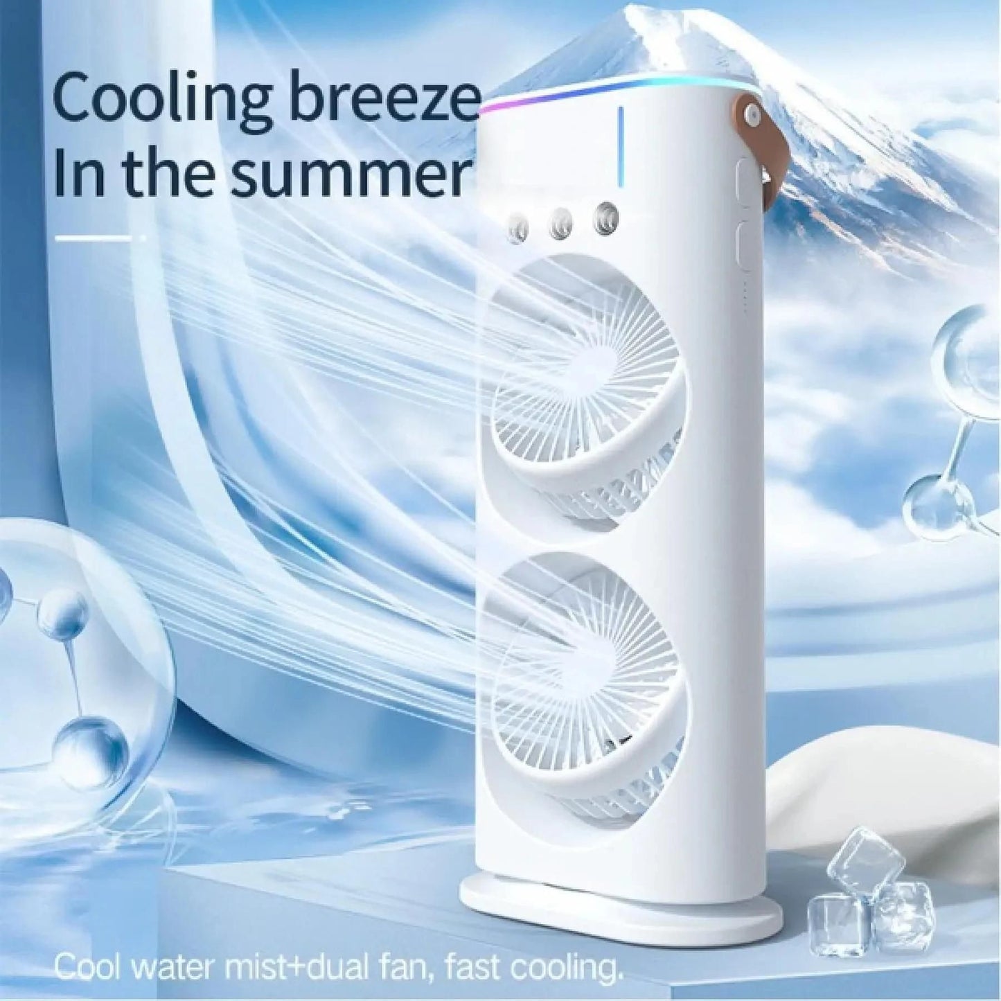 Double-Ended Portable Spray Fan