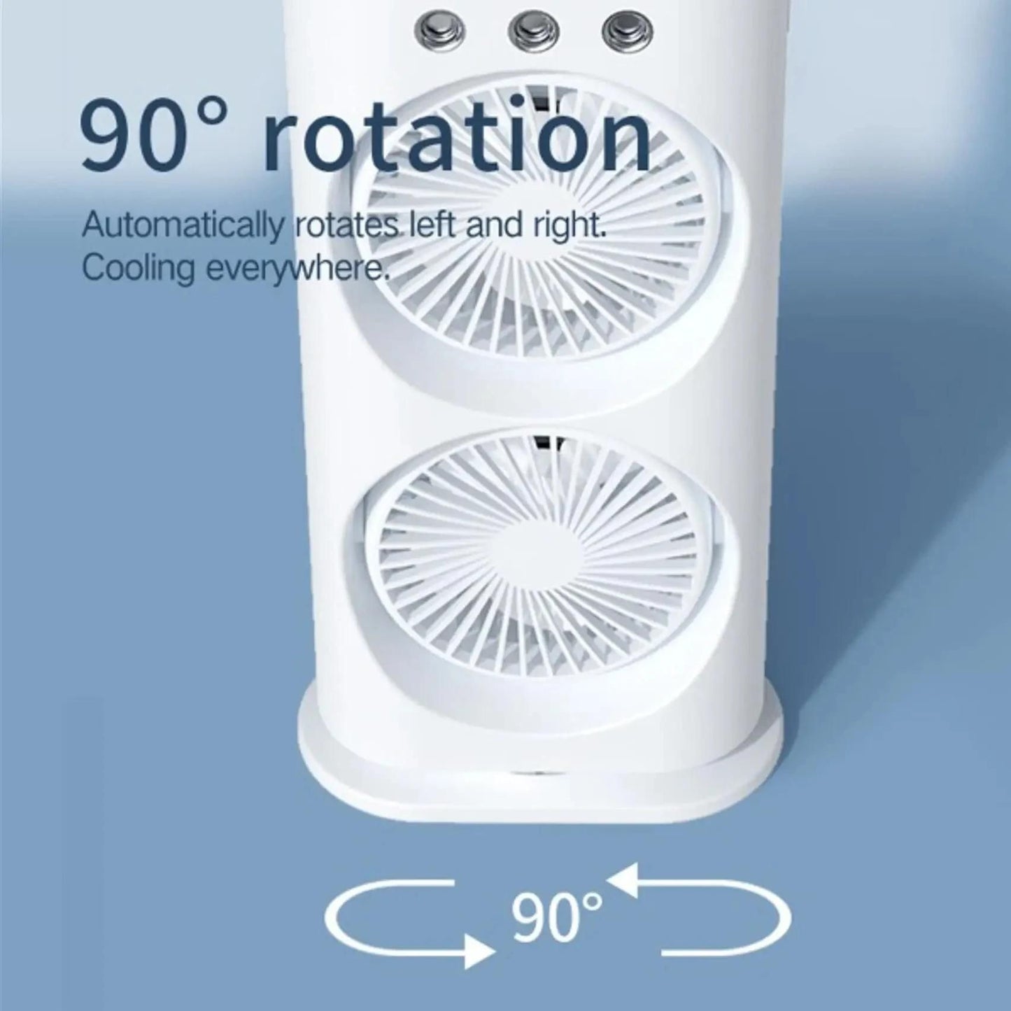Double-Ended Portable Spray Fan